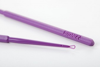 4111 bionix safe ear curette purple versaloop 1