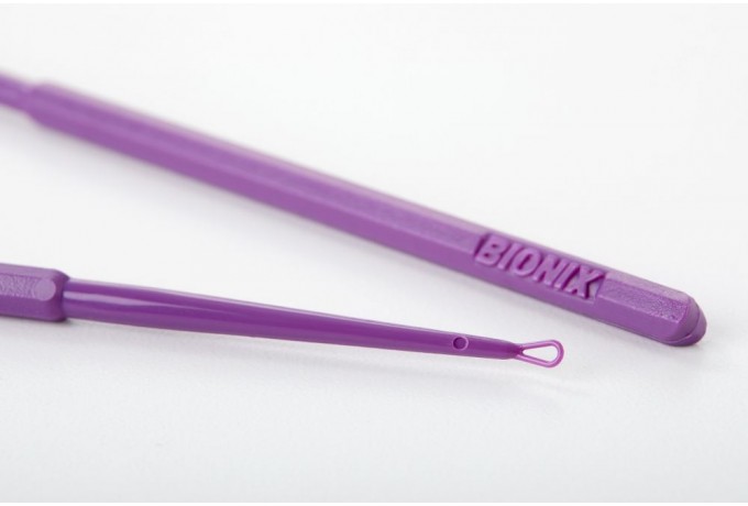 4111 bionix safe ear curette purple versaloop 1