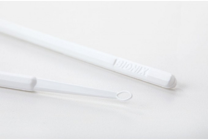 9555 bionix safe ear curette white flexloop 1